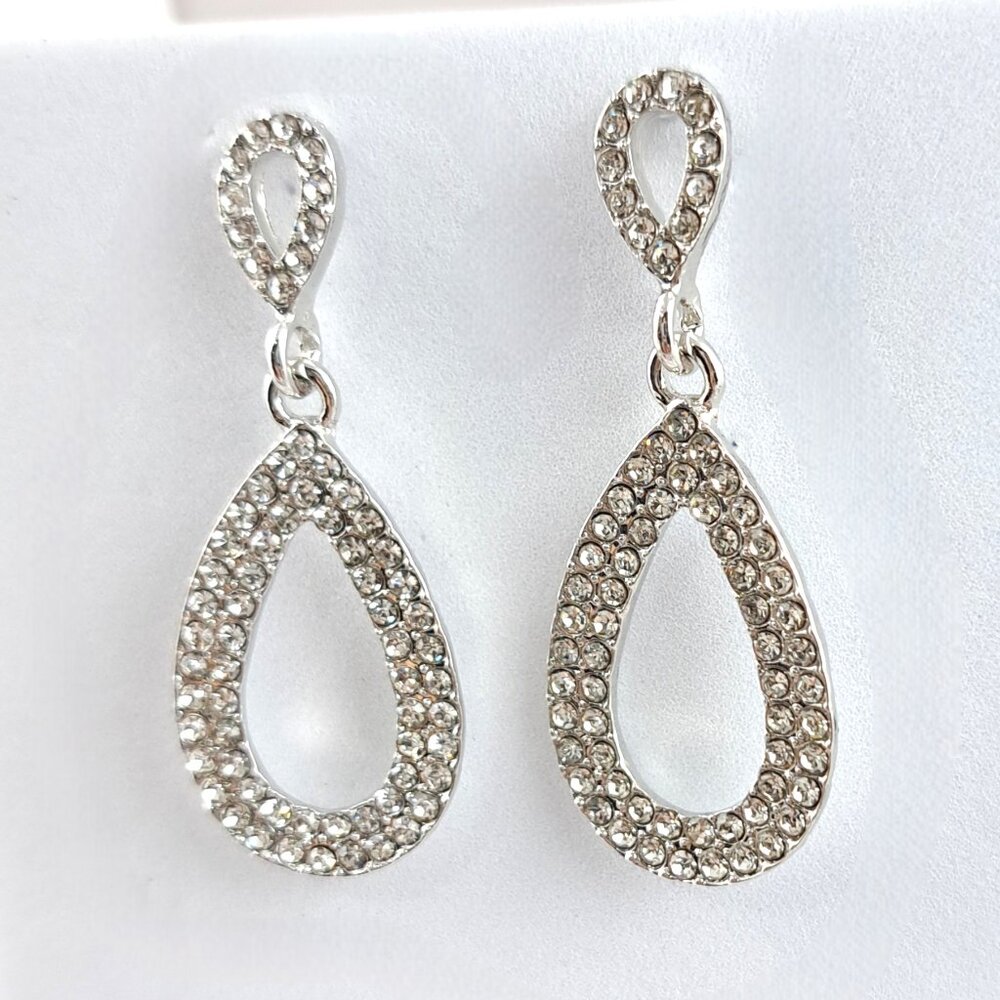 Dazzling Rhinestone Dangle Earrings